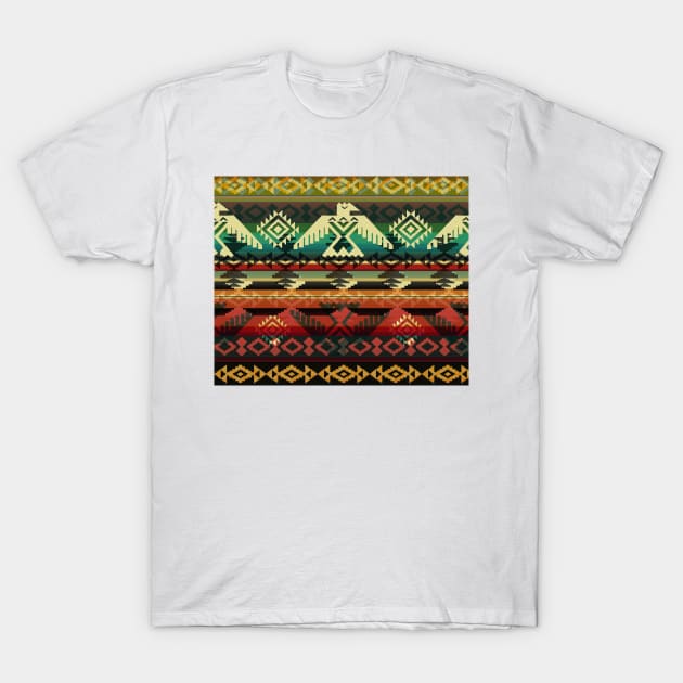 Peyote Visions | Native American Pattern T-Shirt by wildtribe